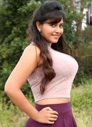 Busty boobs anjali nude hot blouse