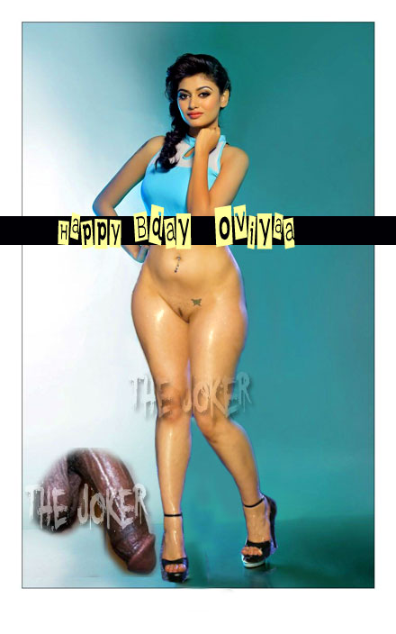 Oviya nude shaved pussy hot birthday photo