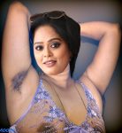 Nude hairy armpit Devipriya nipple see through in bra