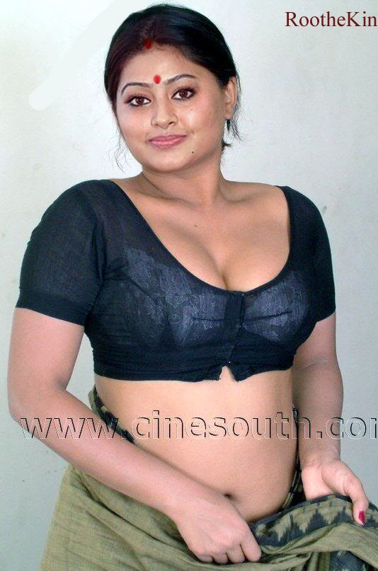 Nude navel Sneha blouse hot bra without saree