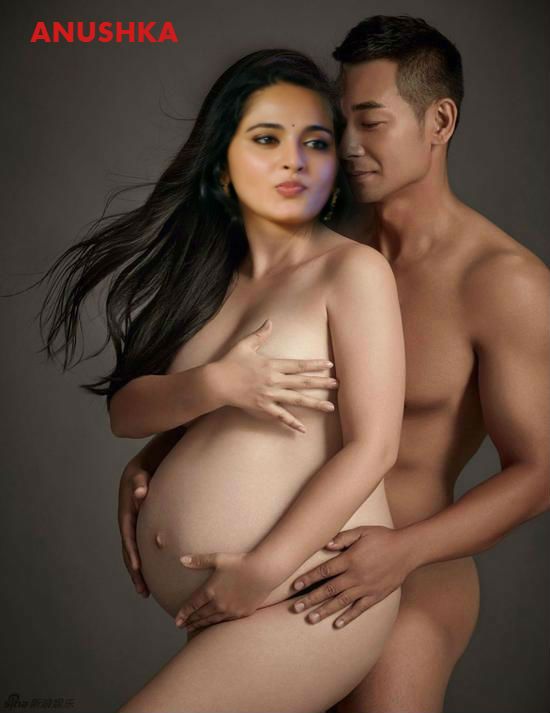 Anushka Shetty nude pregnant photo without dress