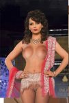 Sexy boobs Kangana Ranaut nude ramp walk pussy show pic