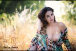 Shriya Saran sexy boobs hot nipple without bra outdoor photo