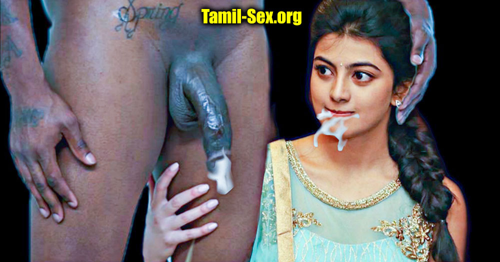 Anandhi eating cum from big black cock HQ OnlyFans photos