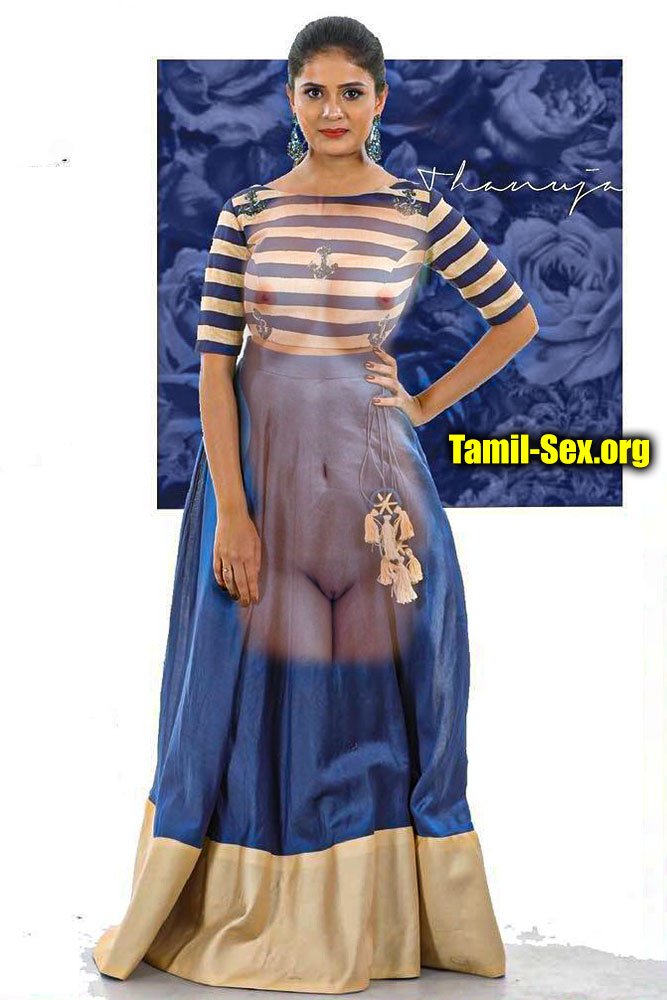 Thanuja Gowda sexy nude x ray body see through xxx fake image