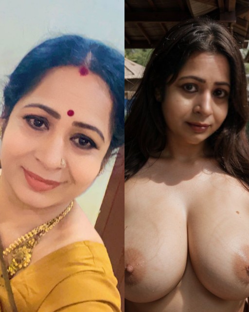 Anjali Varadharajan big boobs milf outdoor shooting without dress