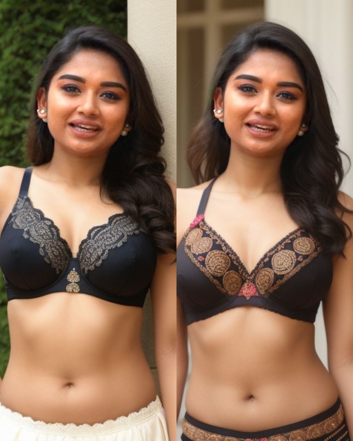Preethi Sharma bra pose without dress vijay tv serial